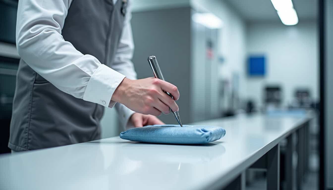 Aurélien Letheux en pleine restauration d