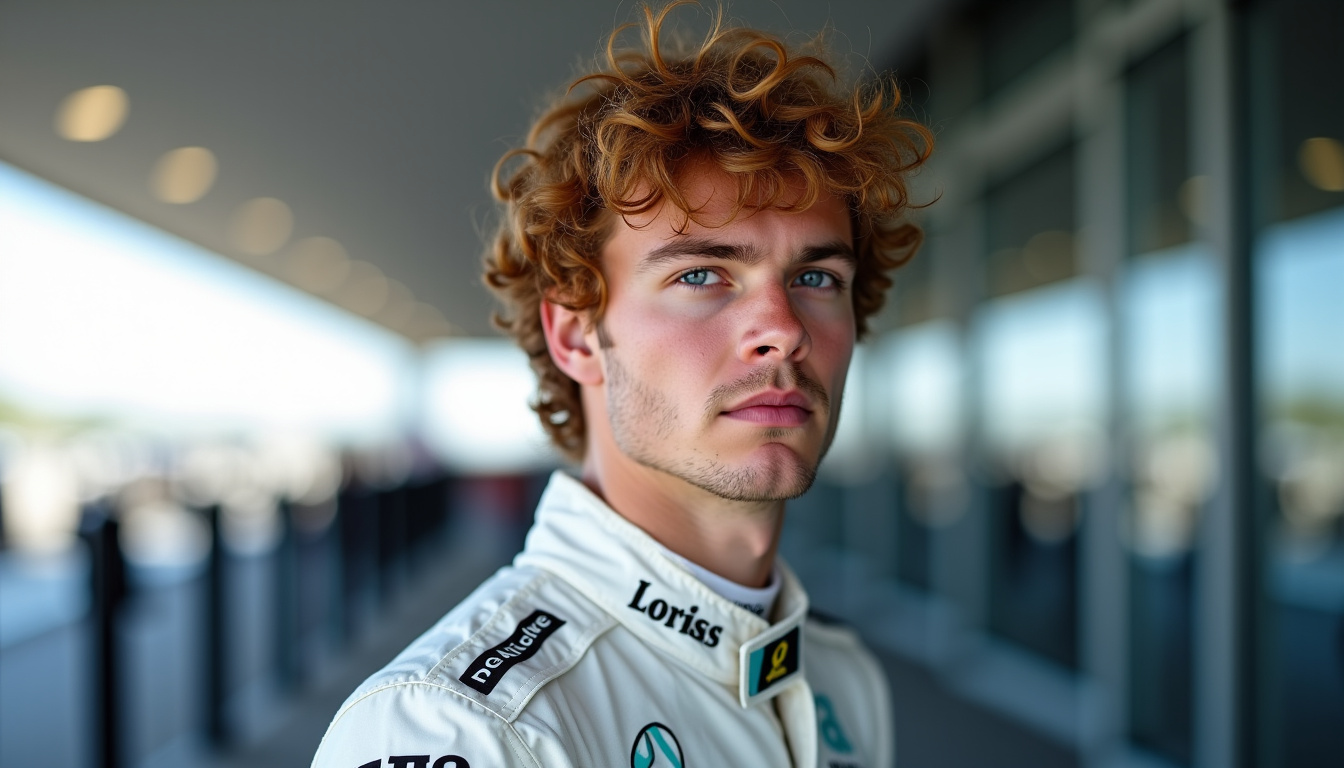 Photo de jeunesse de Nico Rosberg au volant d