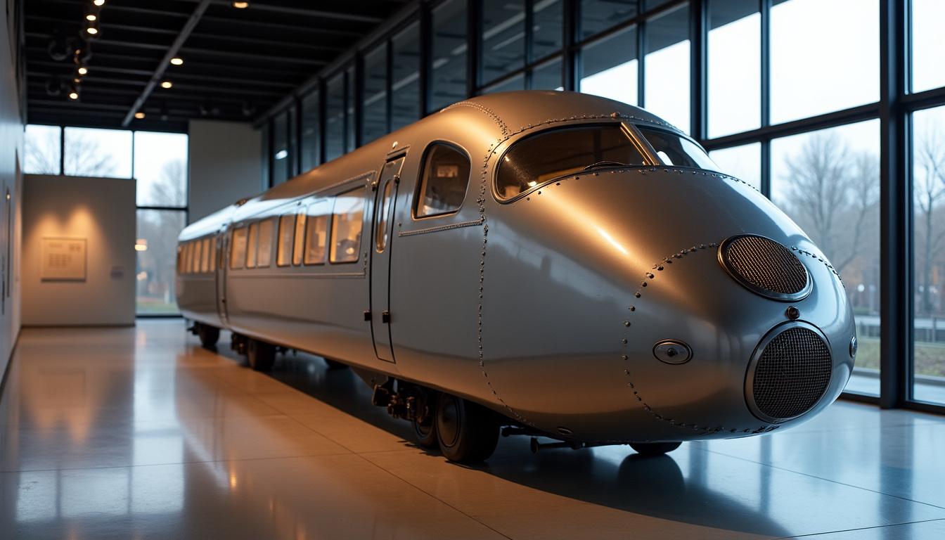 Autorail VH préservé à la Cité du Train de Mulhouse