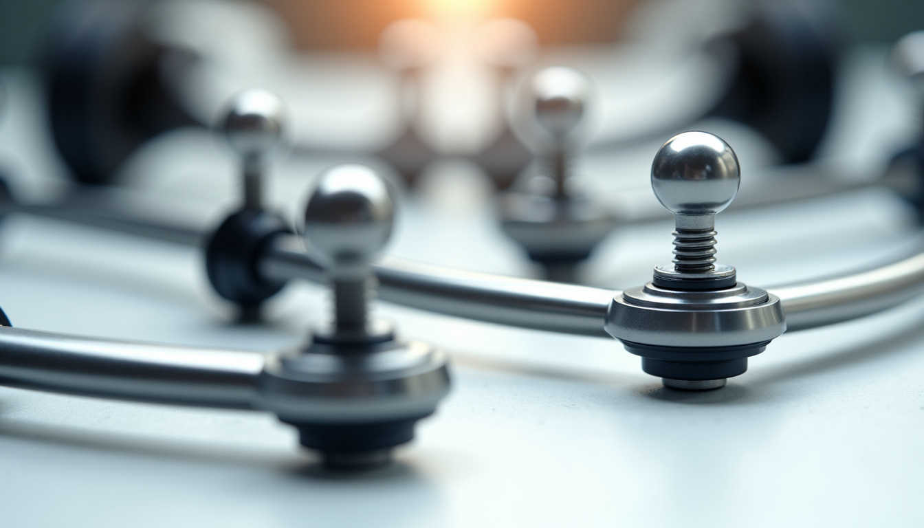 Kit complet de train avant pour BMW E36 avec bras en aluminium et rotules réglables