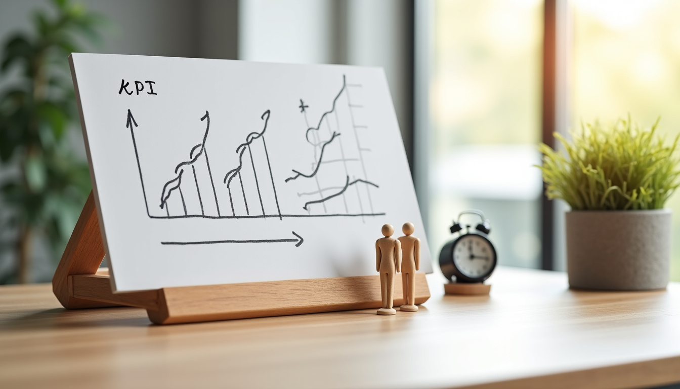 Tableau de bord de suivi de projet avec indicateurs de performance et graphiques